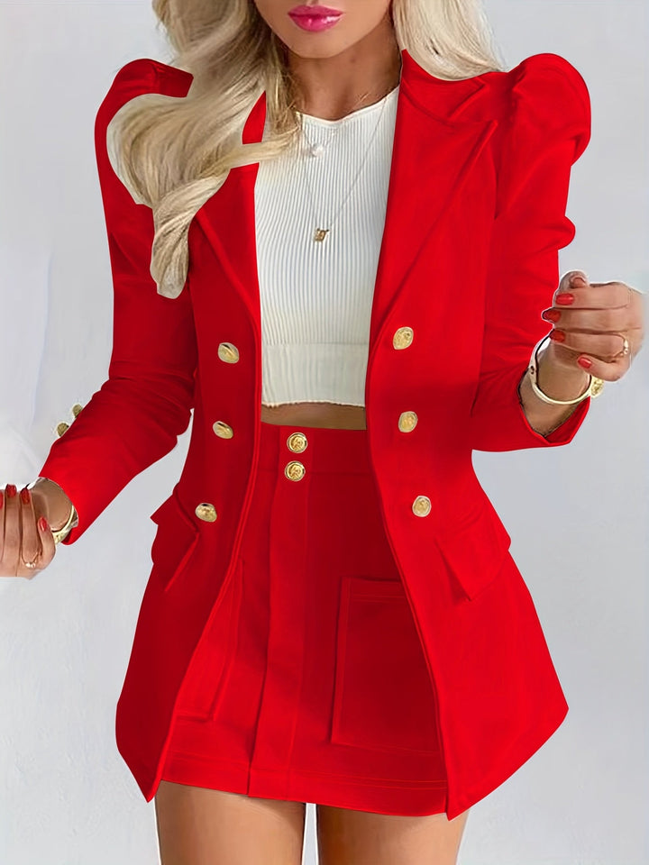 Elodie | Elegant Tailored Two-Piece Set