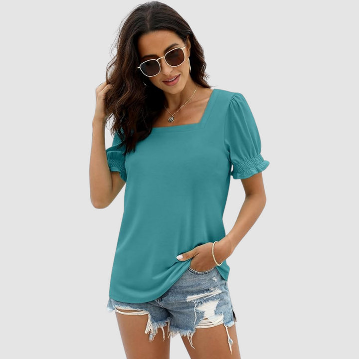 Célina | Square Neck Top