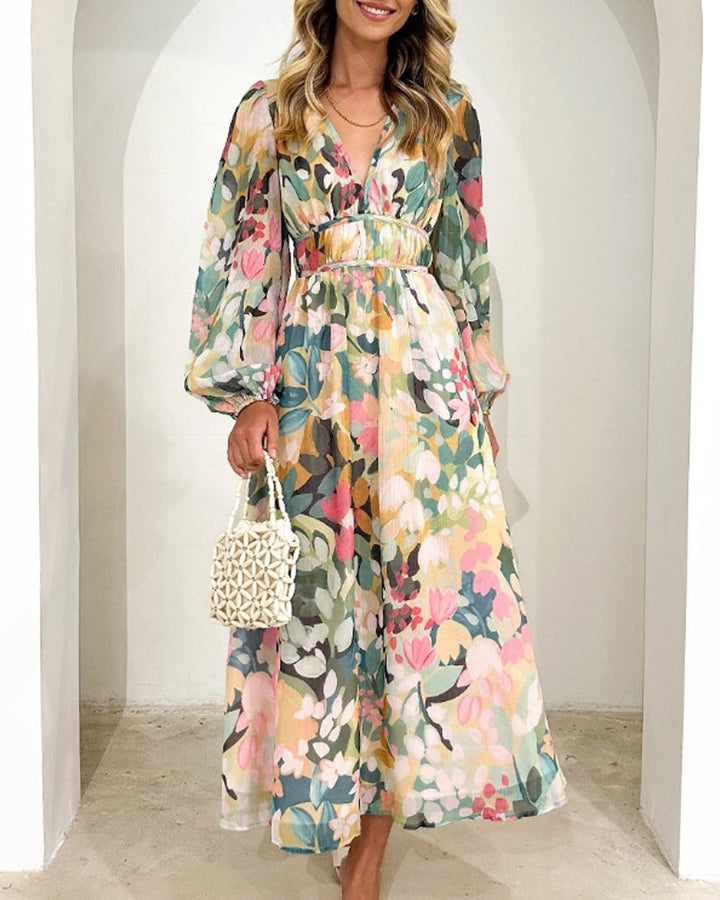 Corrine | Chic Floral Dress