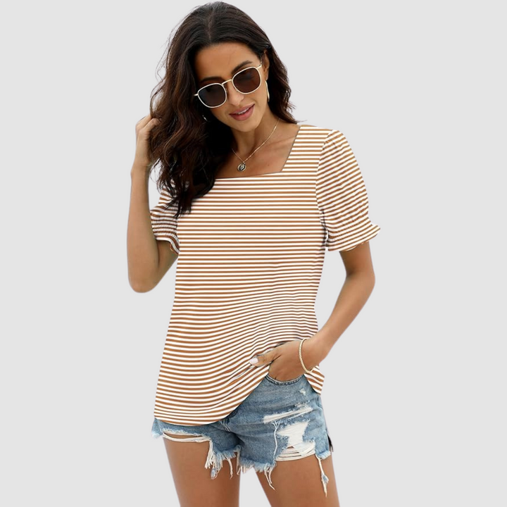 Célina | Square Neck Top