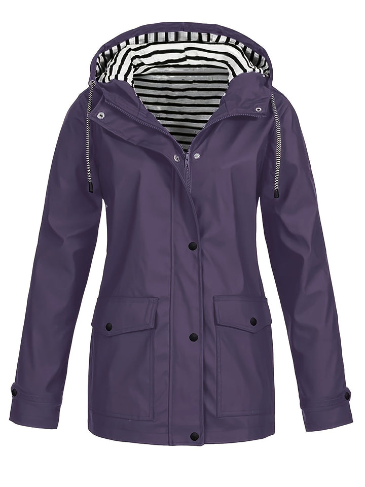 Mara | Hooded Waterproof Windbreaker