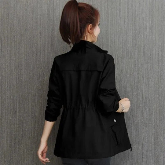 Meredith | Lightweight Cinched-Waist Trench Coat
