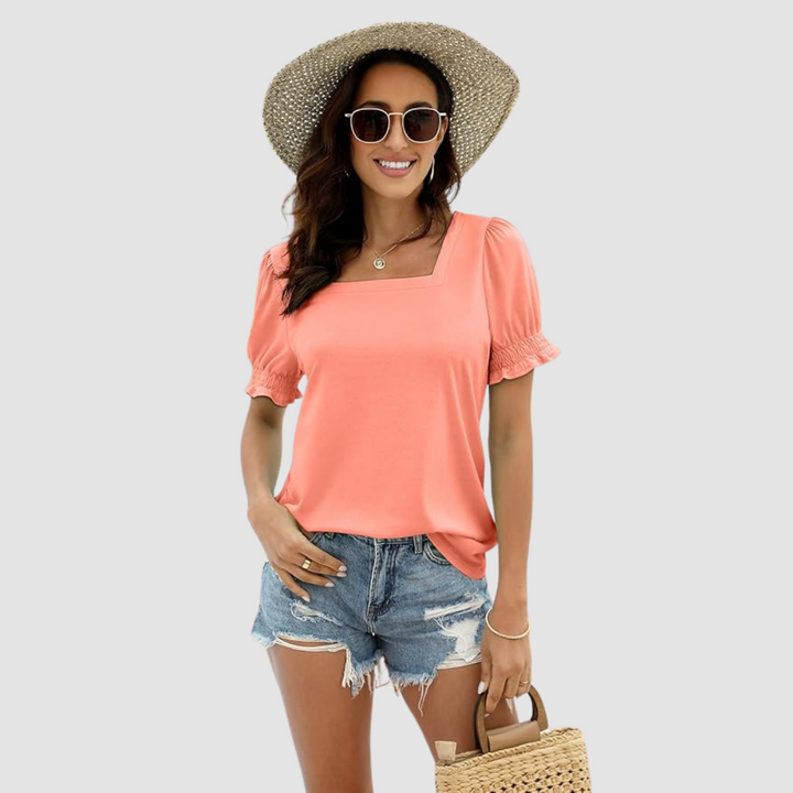 Célina | Square Neck Top