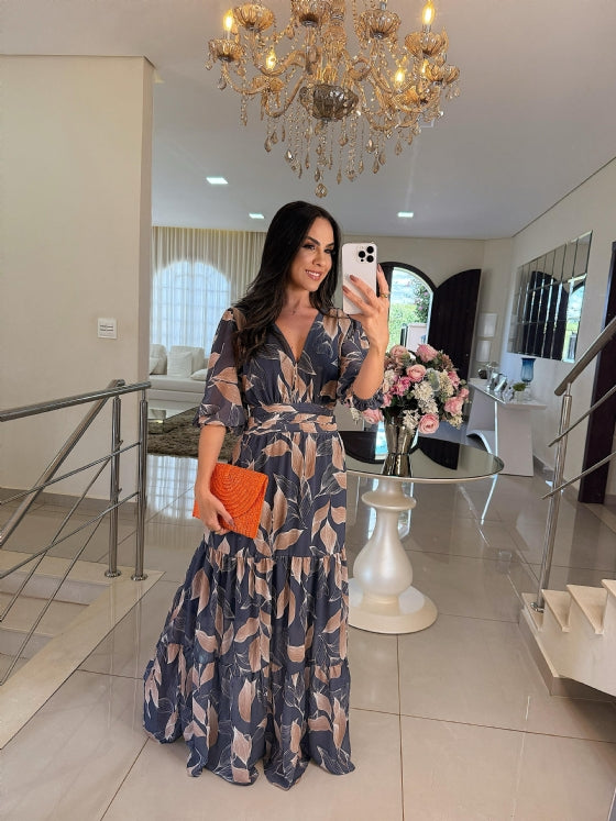 Celine | Floral Maxi Dress