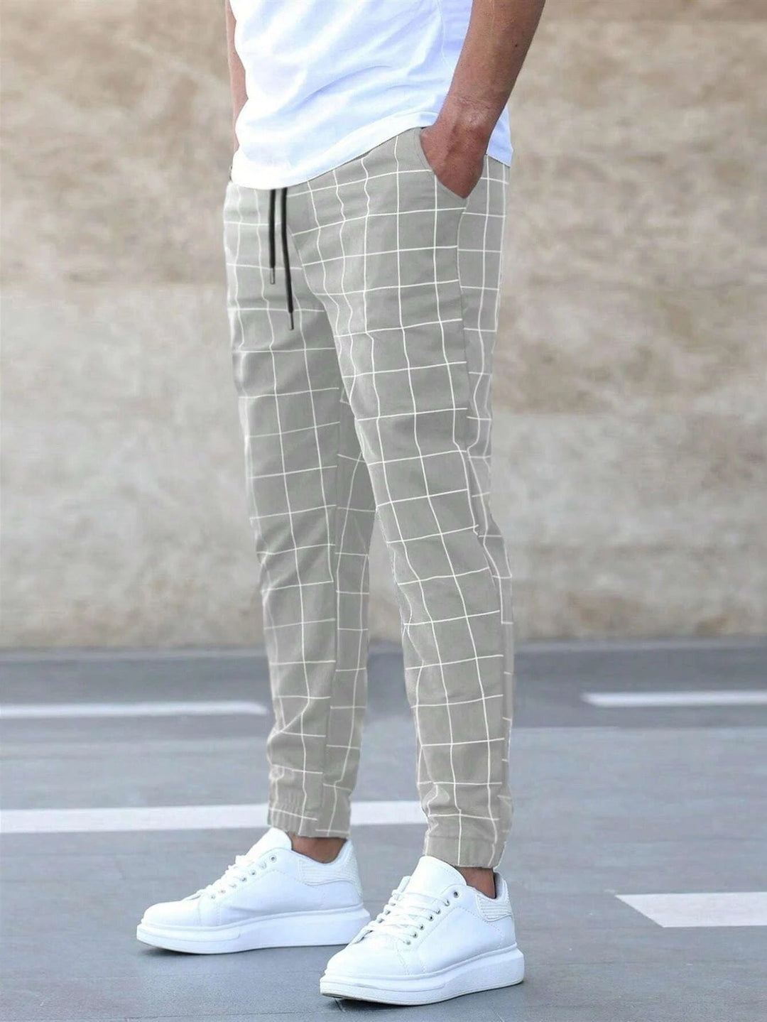 Hayes | Checked Slim Fit Comfort Pants