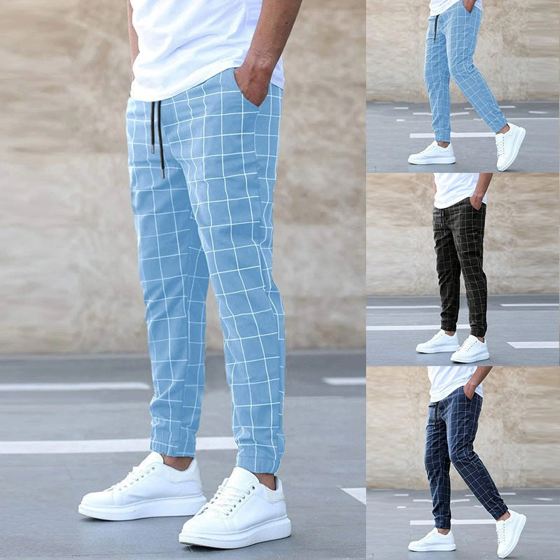 Hayes | Checked Slim Fit Comfort Pants