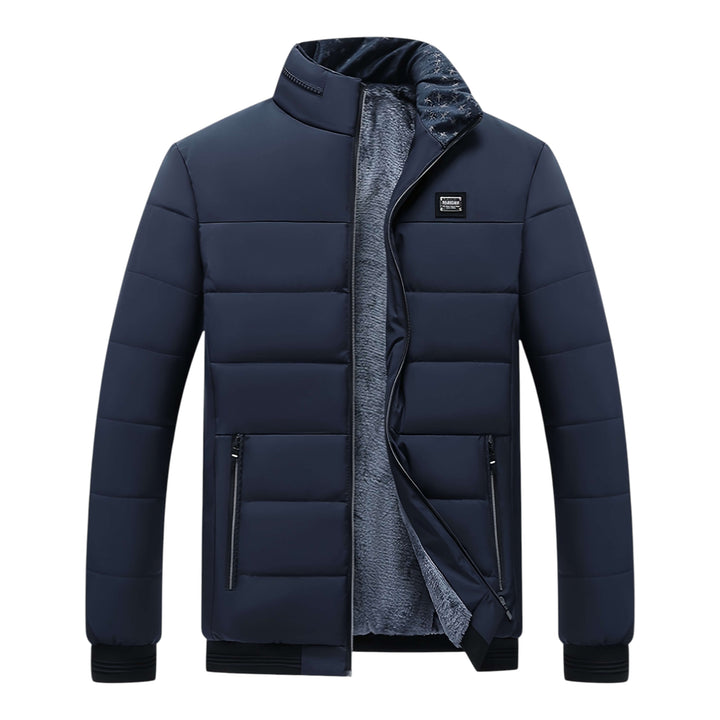 Rowen | Structured High-Collar Smooth Puffer Jacket
