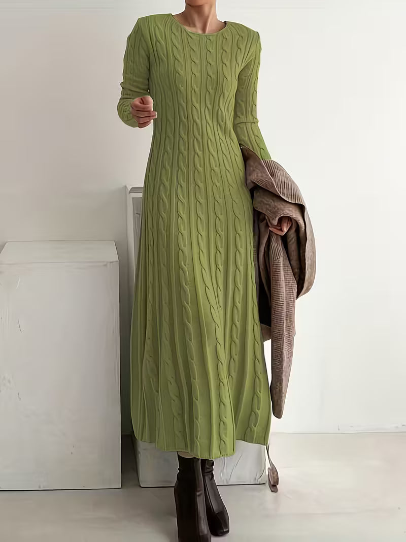 Jemima | Elegant Longline Knit Dress