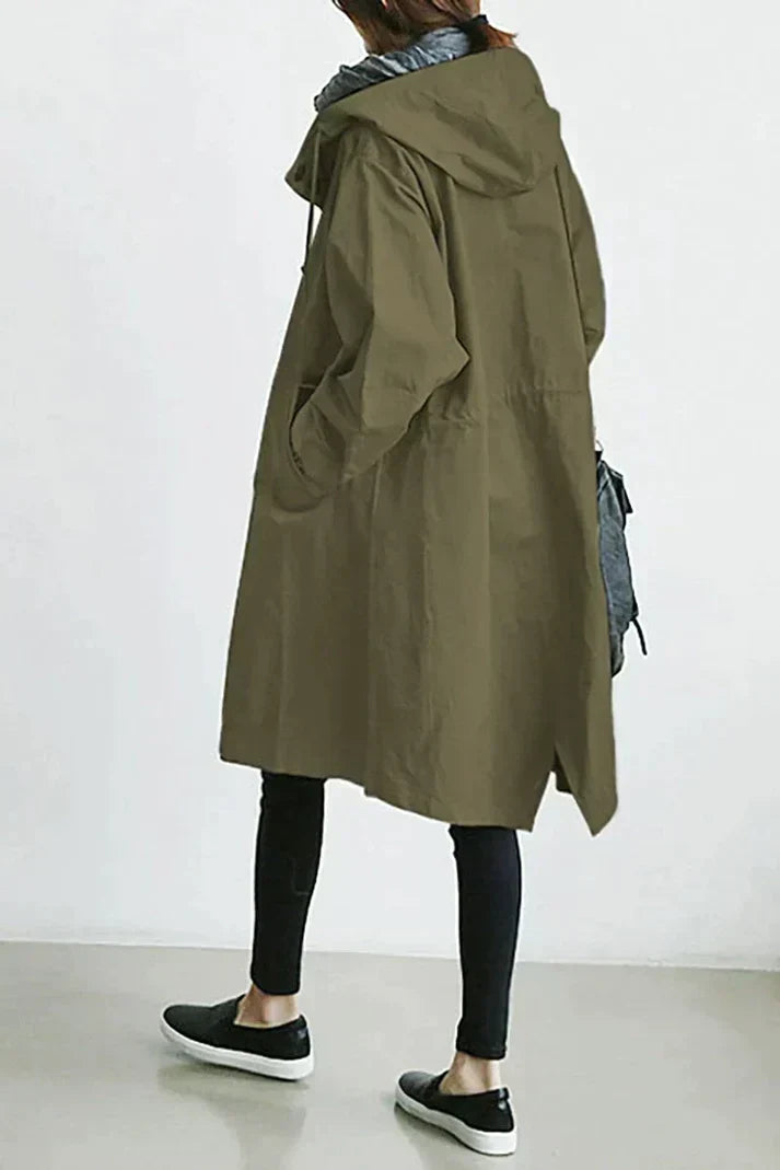 Sadie | Hooded Trench Coat