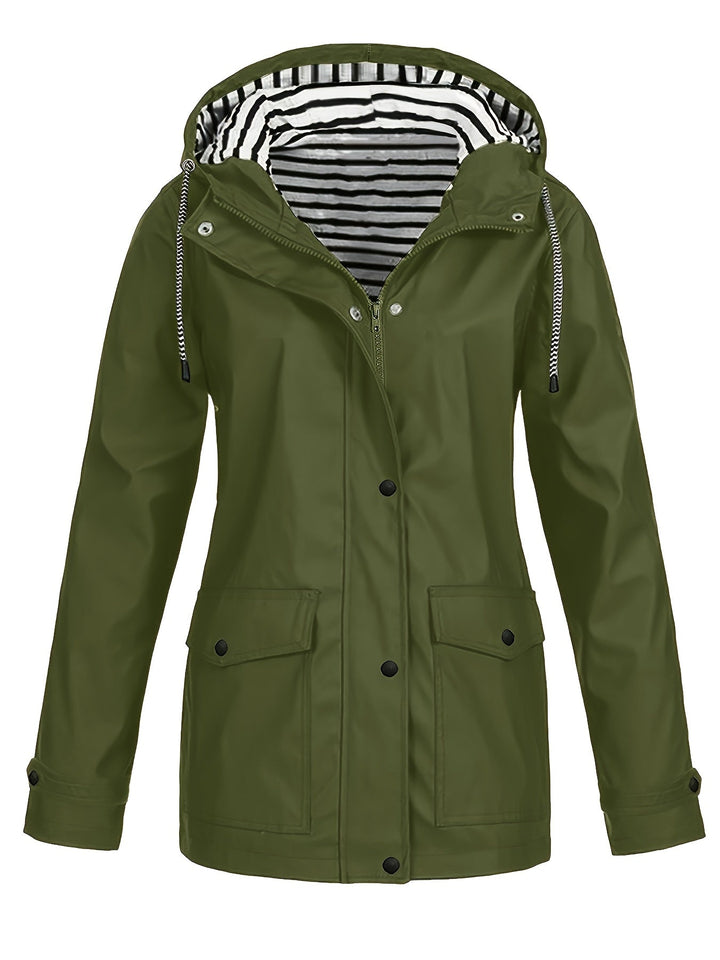 Mara | Hooded Waterproof Windbreaker