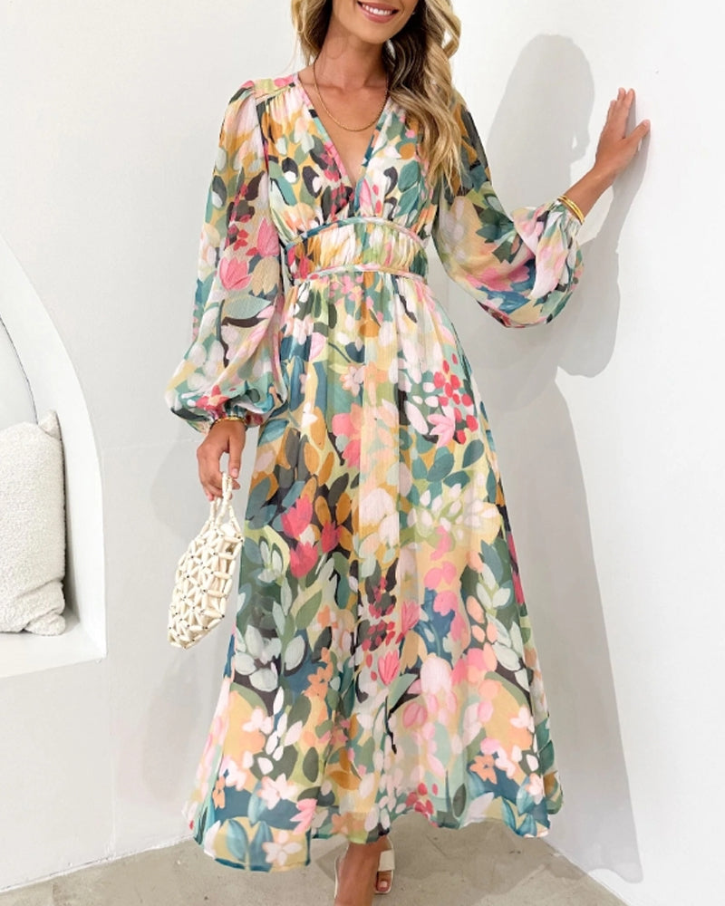 Corrine | Chic Floral Dress
