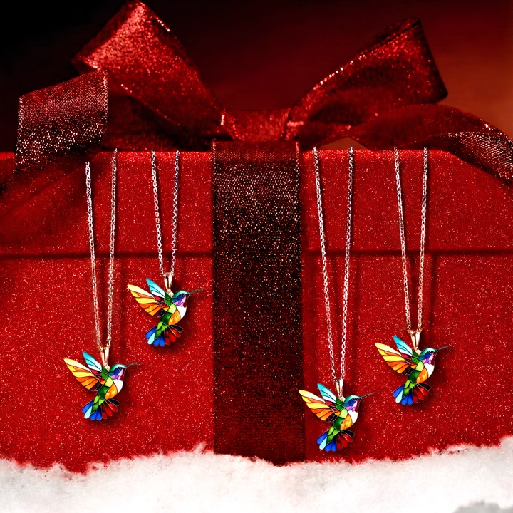 Lana | Colorful Hummingbird Earrings