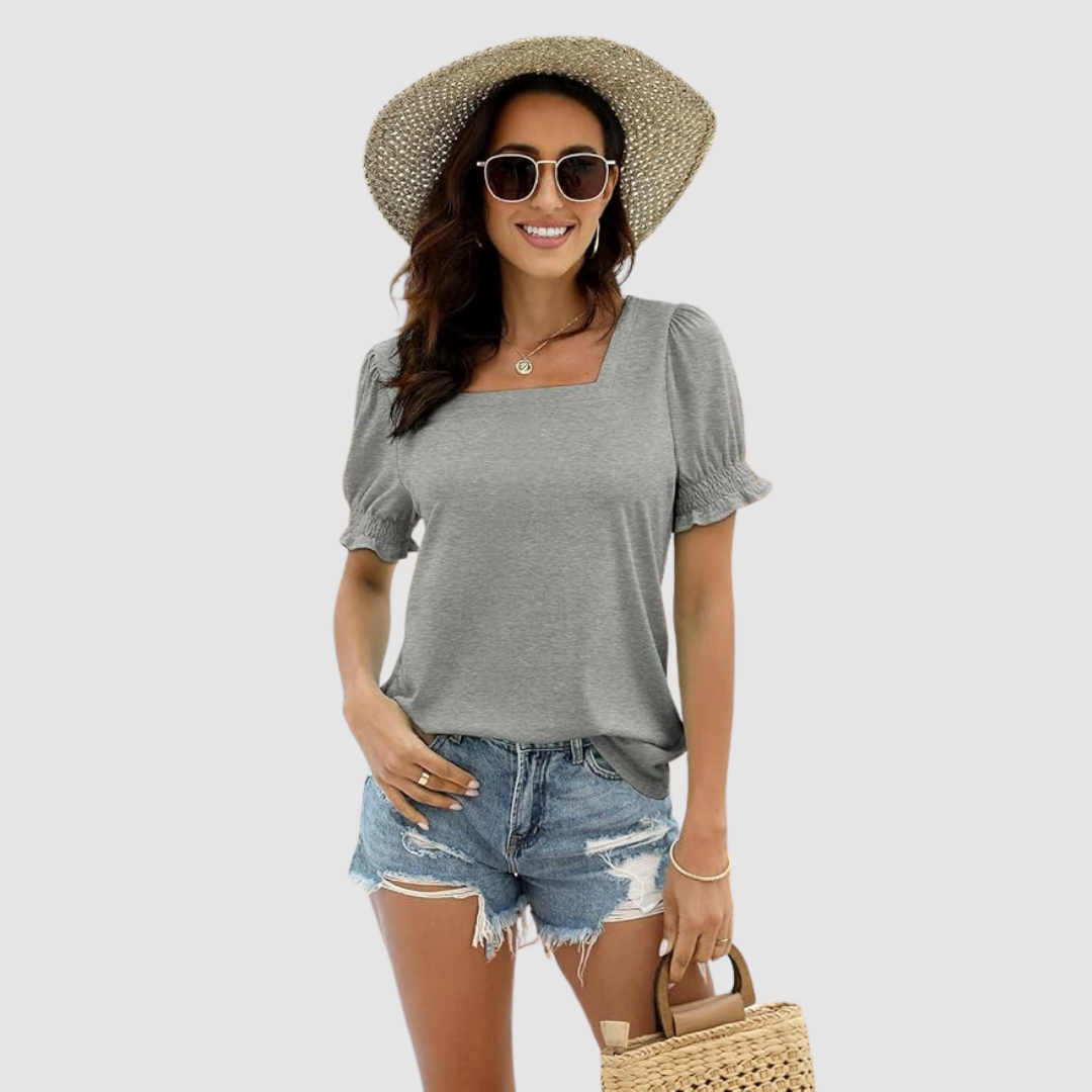 Célina | Square Neck Top