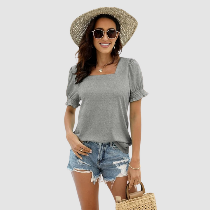 Célina | Square Neck Top