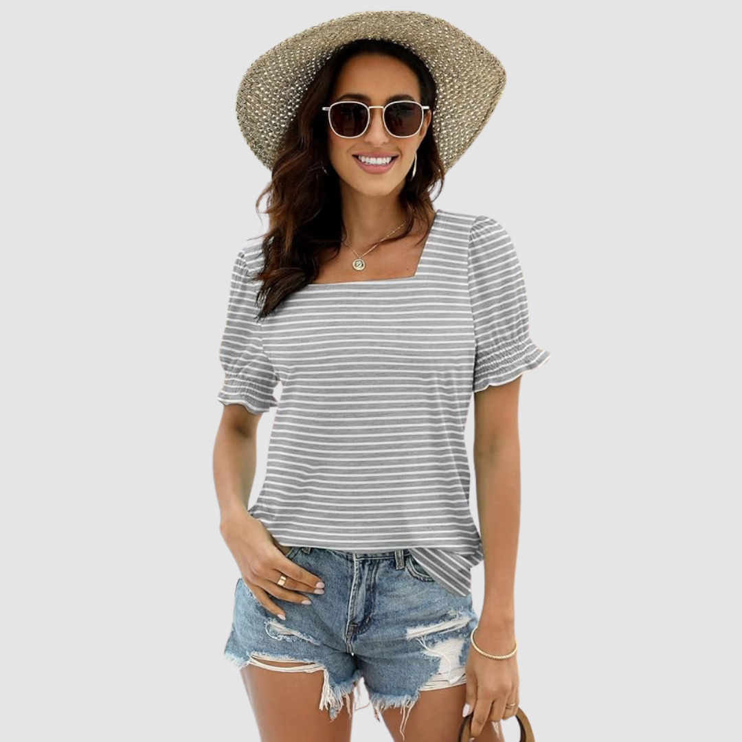 Célina | Square Neck Top
