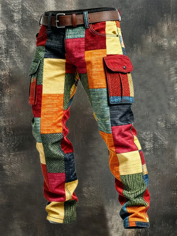 Julian | Patchwork Utility Cargo Pants