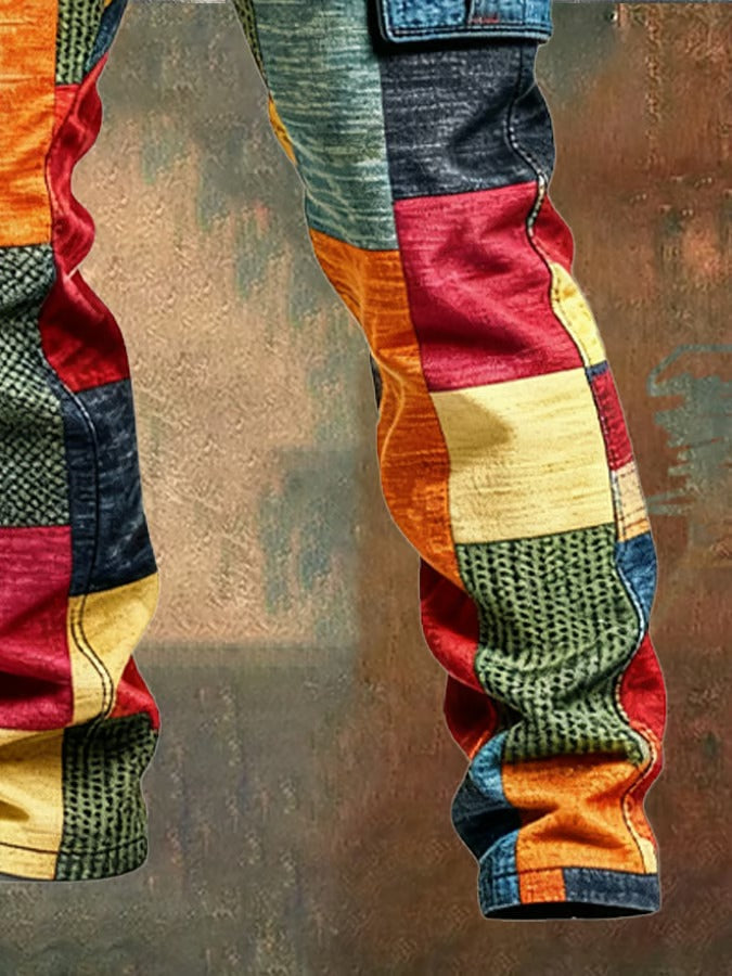 Julian | Patchwork Utility Cargo Pants