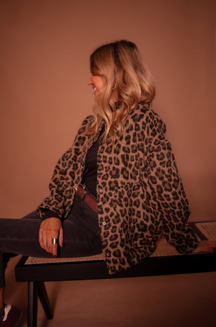 Sienna | Elegant Leopard Print Jacket