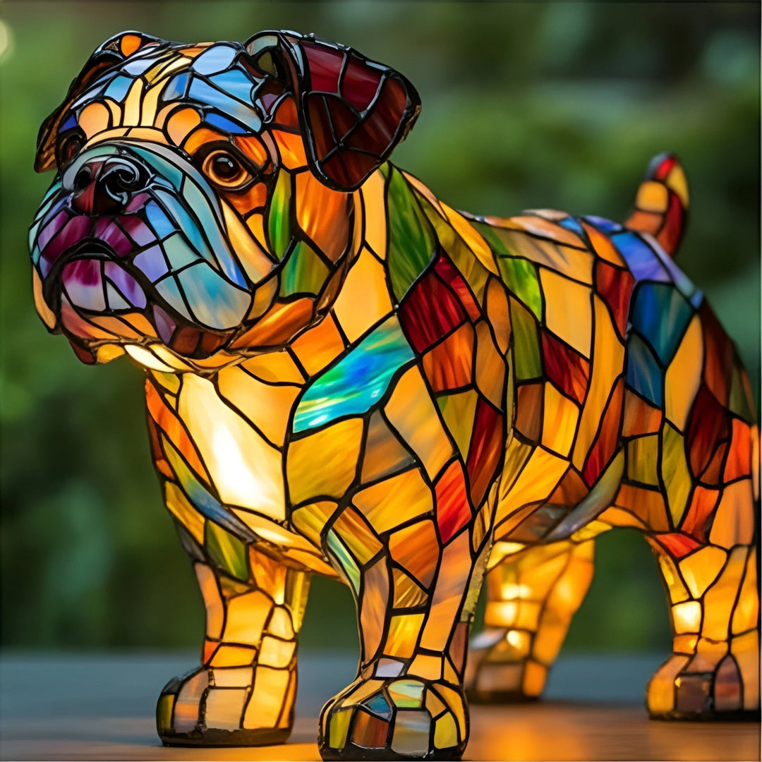 Bruno | Bold Color Bulldog Lamp
