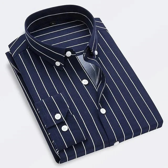 Spencer | Classic Striped Button-Down Shirt