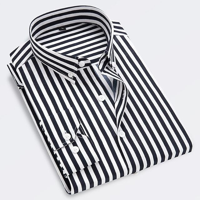 Spencer | Classic Striped Button-Down Shirt