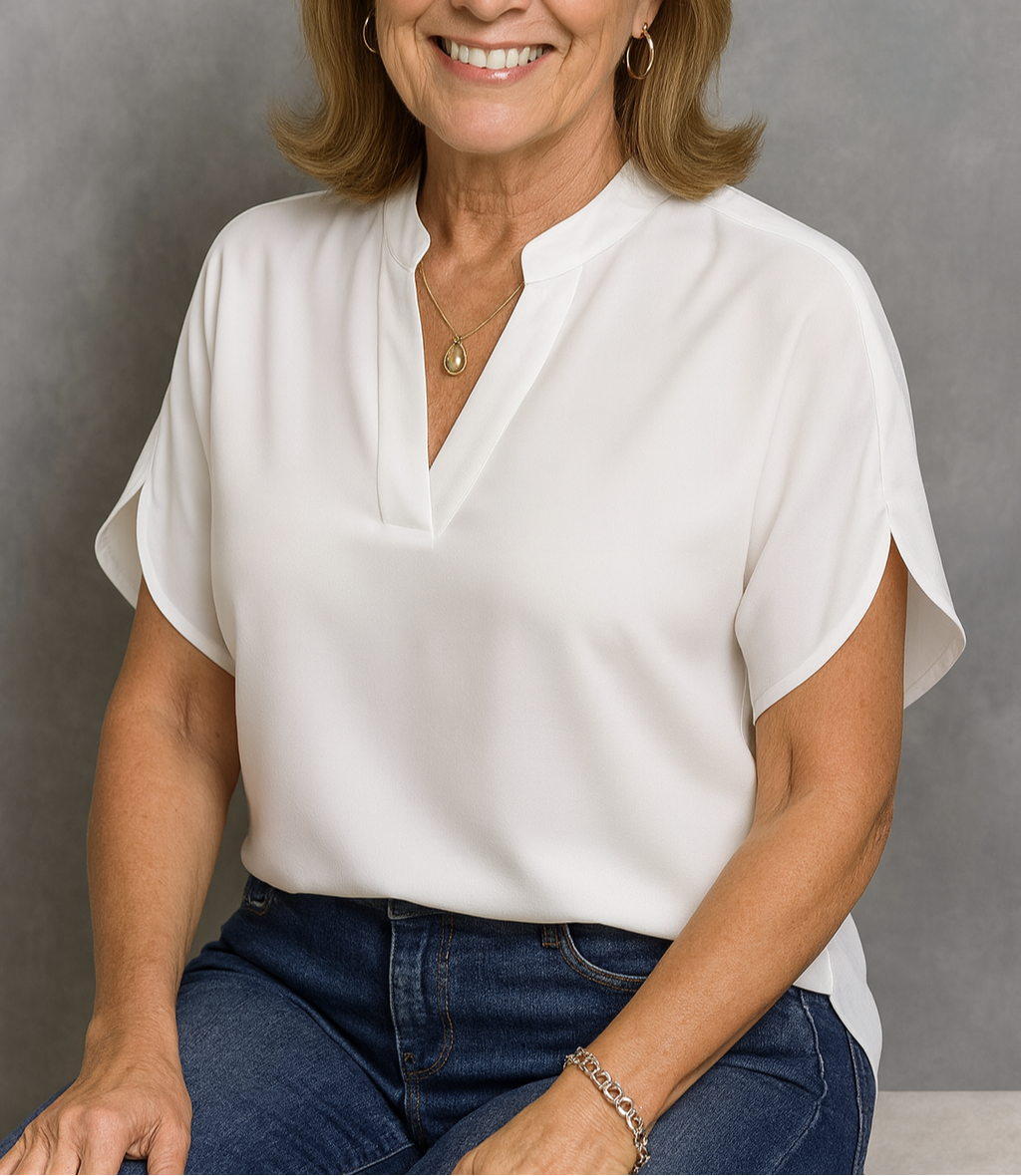 Hailey | Effortless V-Neck Blouse