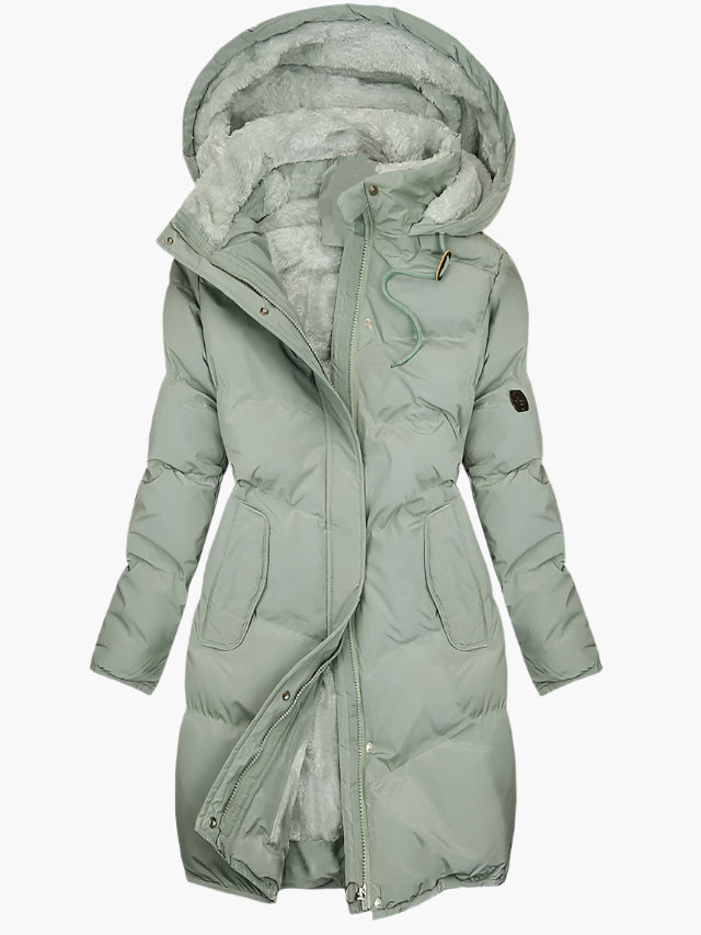 Luna | Cozy Hooded Long Coat