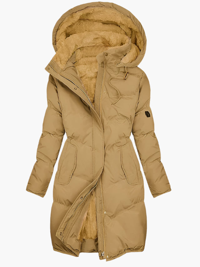 Luna | Cozy Hooded Long Coat
