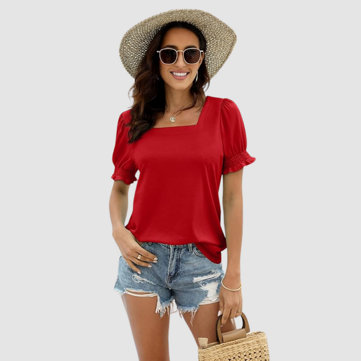 Célina | Square Neck Top