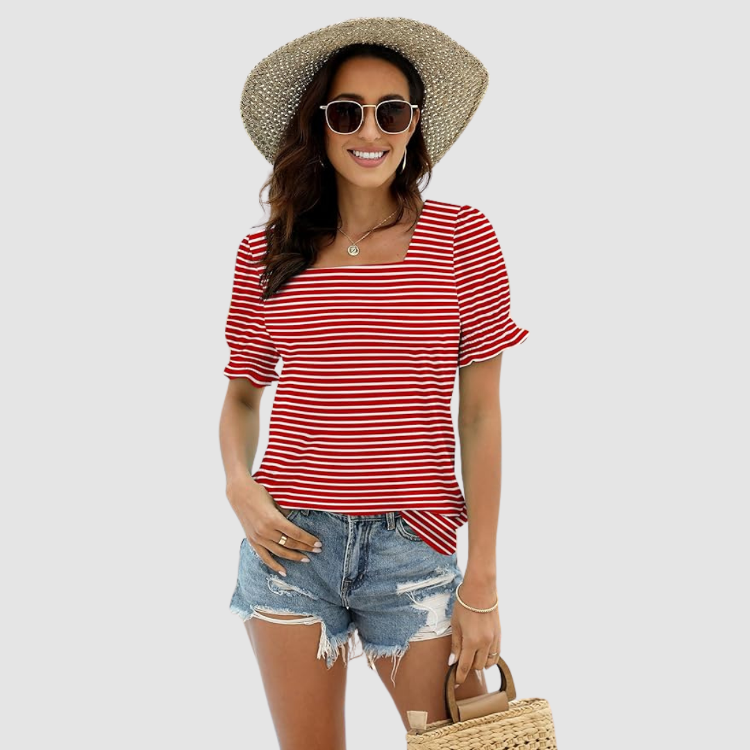 Célina | Square Neck Top
