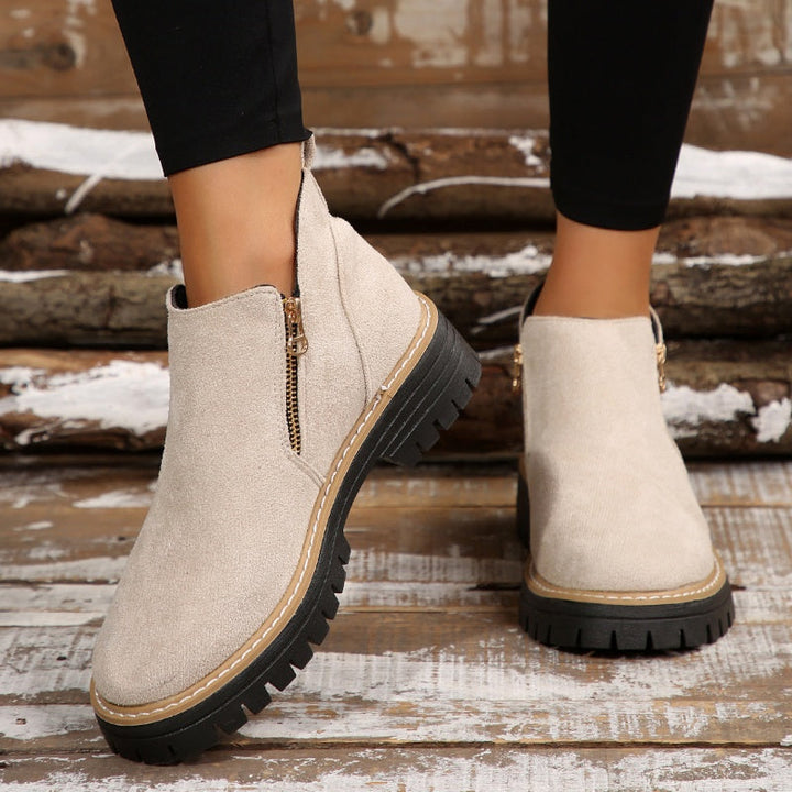 Eliza | Classic Zip-Detail Ankle Boots