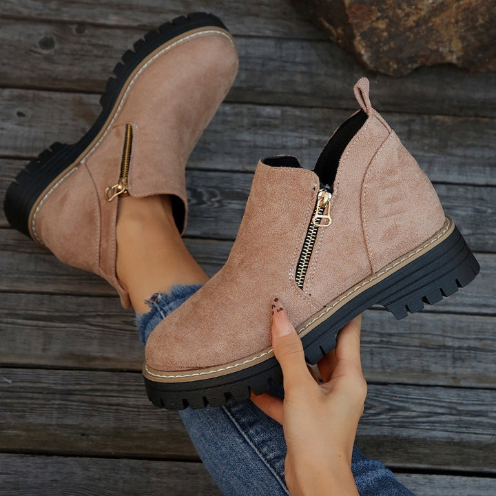 Eliza | Classic Zip-Detail Ankle Boots