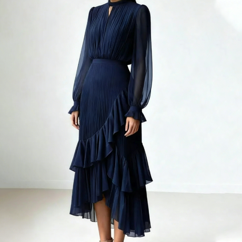 Dianna | Pleated Midi Dress