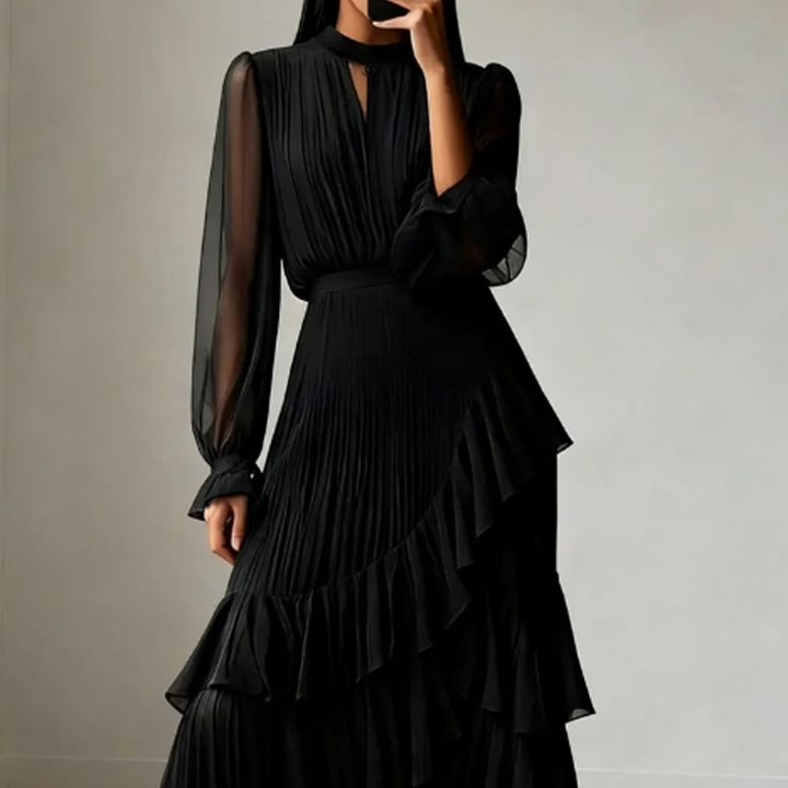 Dianna | Pleated Midi Dress