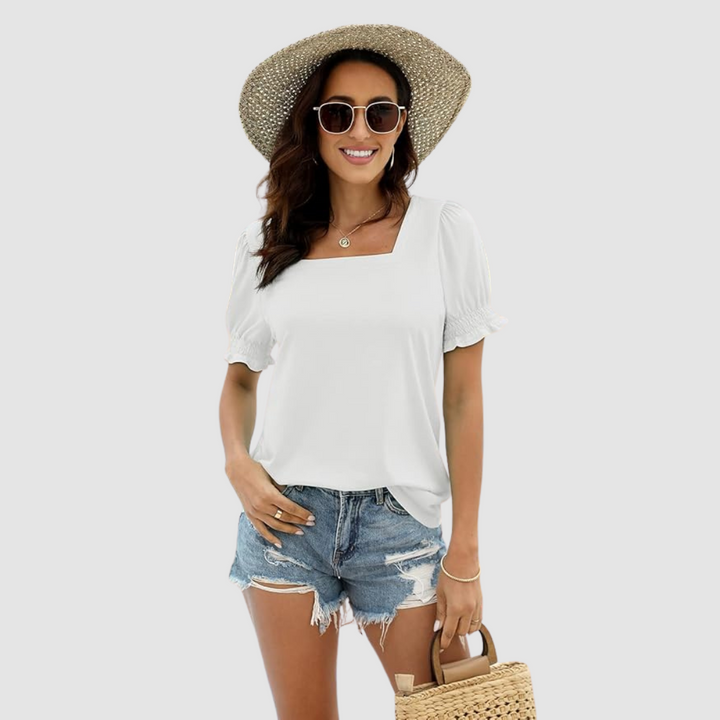 Célina | Square Neck Top