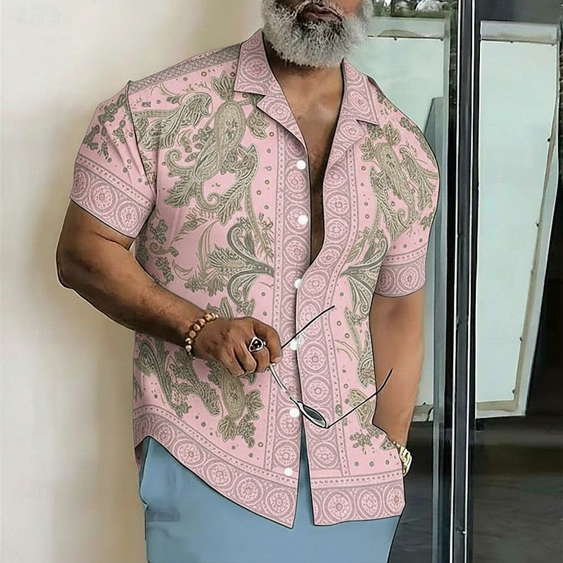 Sullivan | Vintage Paisley Camp Shirt