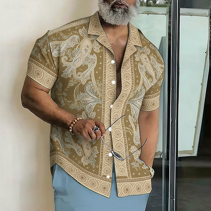 Sullivan | Vintage Paisley Camp Shirt